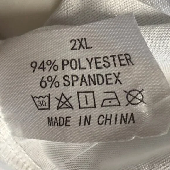 Sparkle High Neck Built in Bra Top 2x NWT - Picture 4 of 5